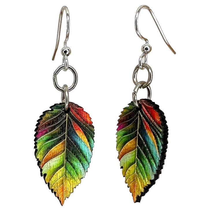 Green Tree Jewelry - Wholesale Dangle Earrings - All Seasons Leaf Blossom Earrings1