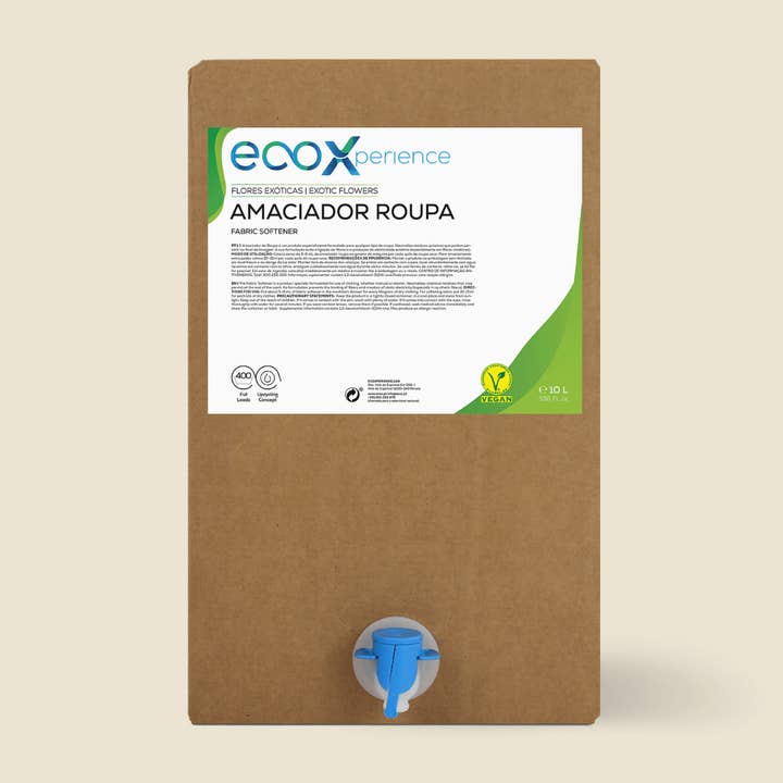 Exotic Flowers Fabric Softener 10L for wholesale by Ecoxperience