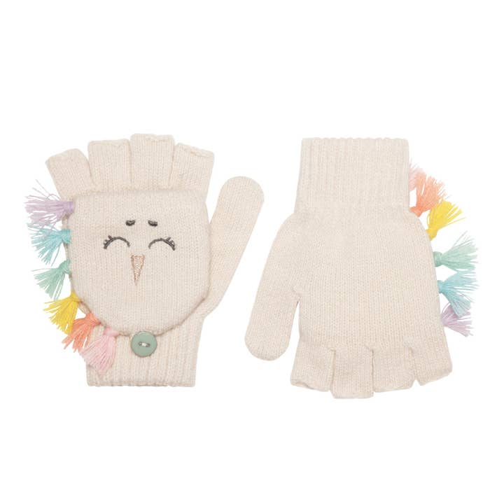 Rockahula Kids - Wholesale Gloves - Kids - Rainbow Unicorn Knitted Gloves 7-10 Years