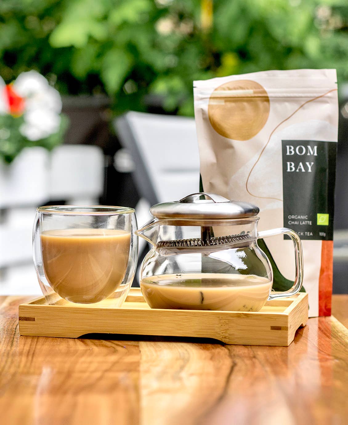 alanda's - Wholesale Serving Tray - Bamboo tray | Serving tea in cafe, restaurant, hotel1