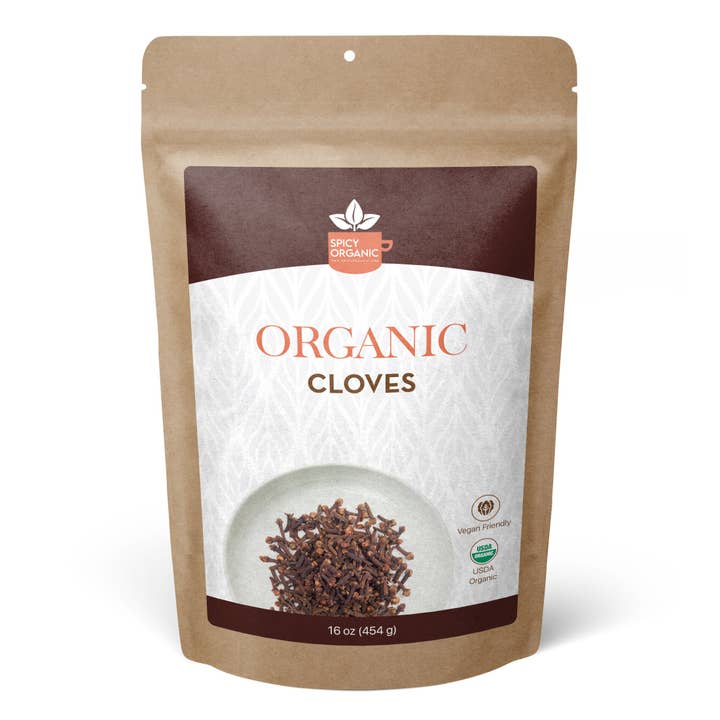 SPICY ORGANIC - Wholesale Dried spice - SPICY ORGANIC Whole Cloves - 100% Pure USDA Organic - Non-GMO - Irradiated Fresh Clove Seed Spice6