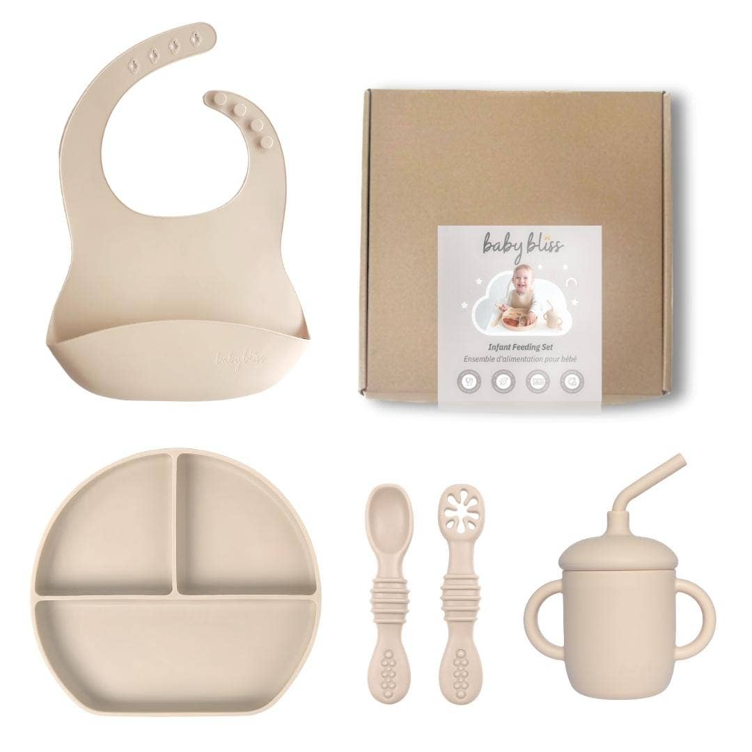 Baby Bliss - Wholesale Feeding Set - Baby - Infant Feeding Set, Baby Mealtime Gift Set with Box2