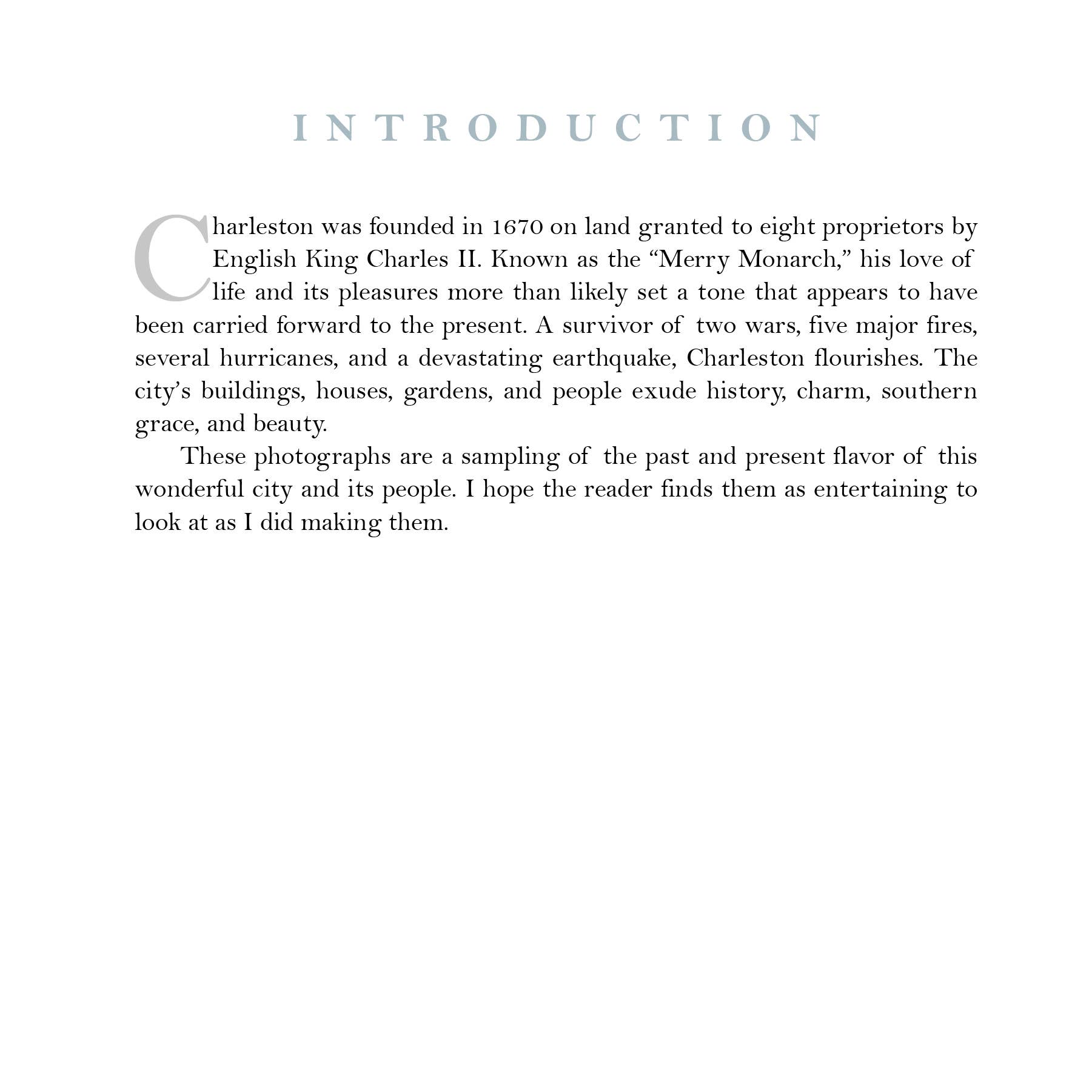 Schiffer Publishing – Großhandel Travel – Charleston: Ein Andenken1