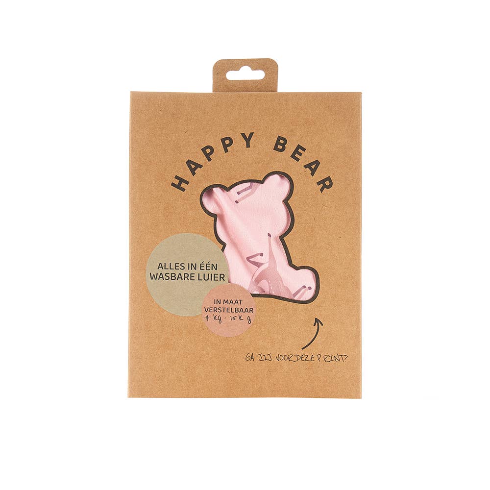 HappyBear Diapers - Vendita all'ingrosso Pannolino lavabile - Neonati - PANNOLINO ALL-IN-ONE - OH CERVO1