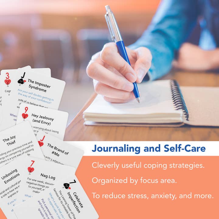 Mind Brain Emotion - Wholesale Card Game - 52 Essential Coping Skills2