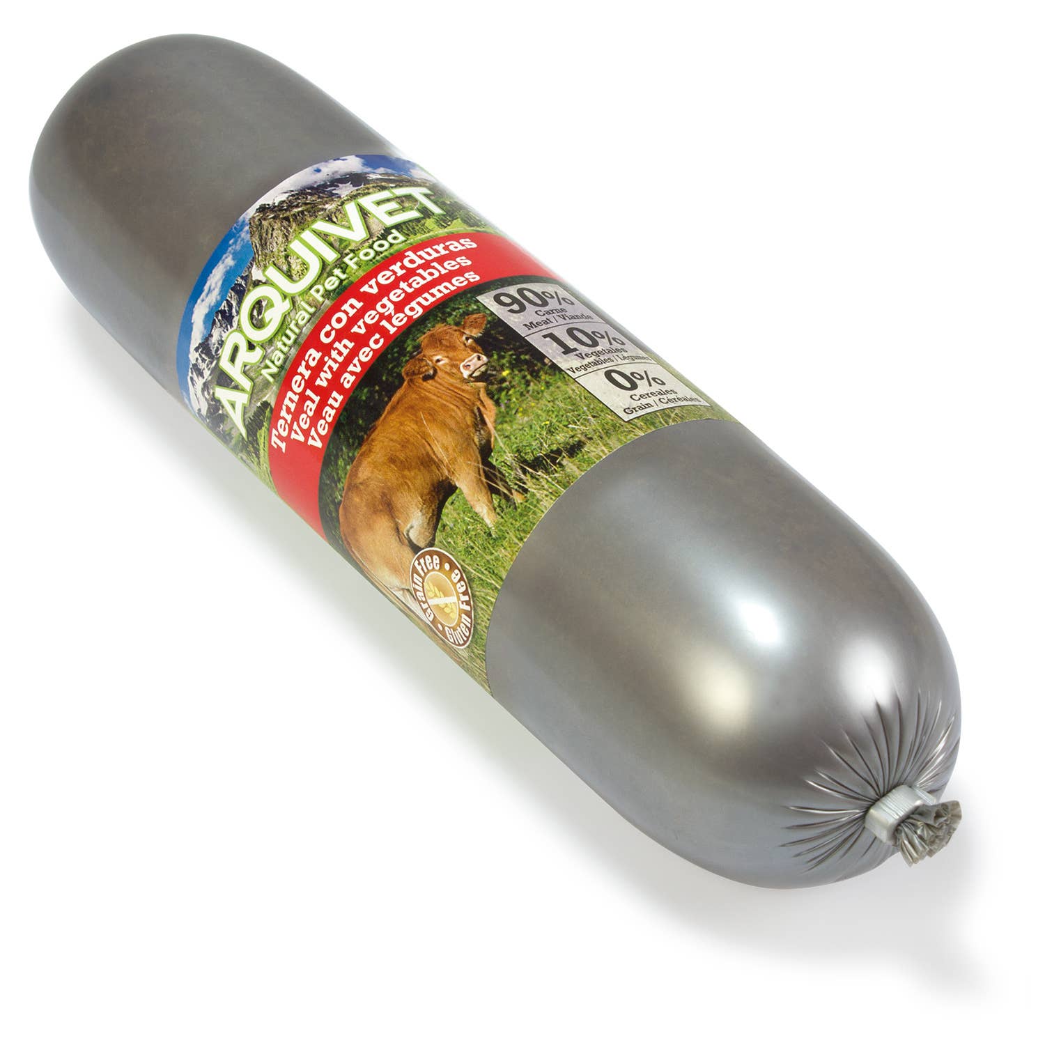 ARQUIVET, S.L.U. - Wholesale Pet Food - Dog - Arquivet Natural Wet Beef and Vegetables Boite 500 G4