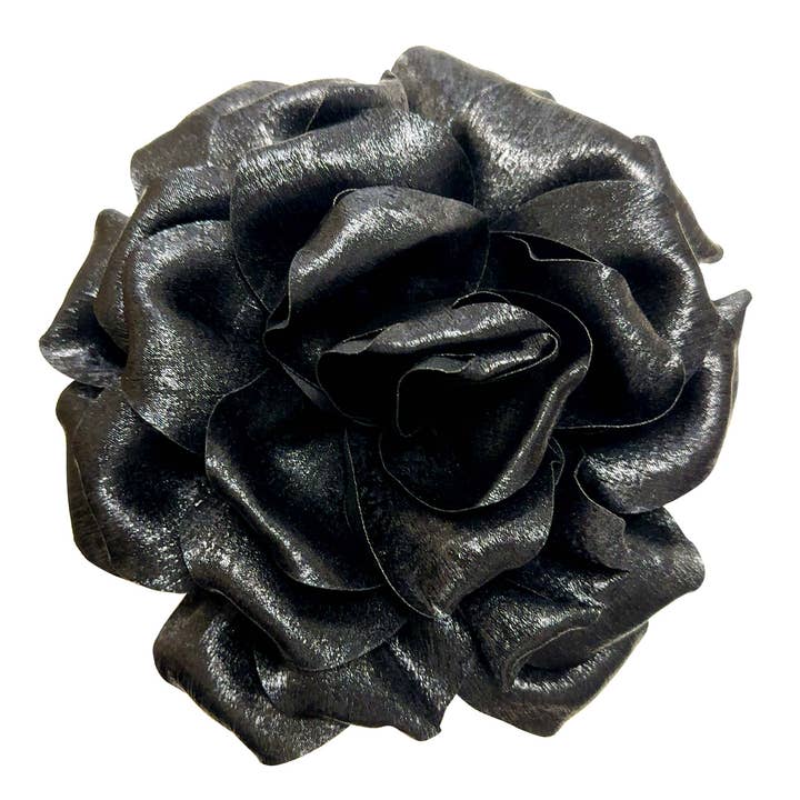 AMORINO SRL - Wholesale Barrette - Women's - 2 IN 1 HAIR ACCESSORIES AND FLOWER BROOCH - YY2361F854