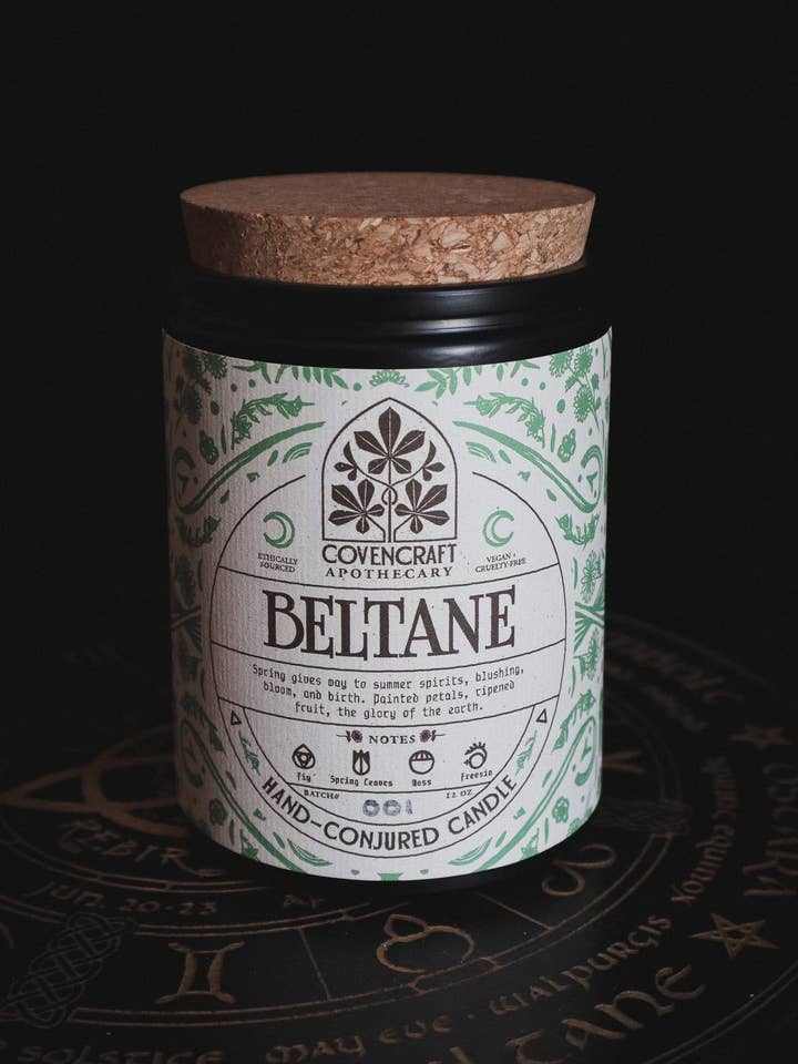 Bougie Beltane pour la vente par Covencraft Apothecary