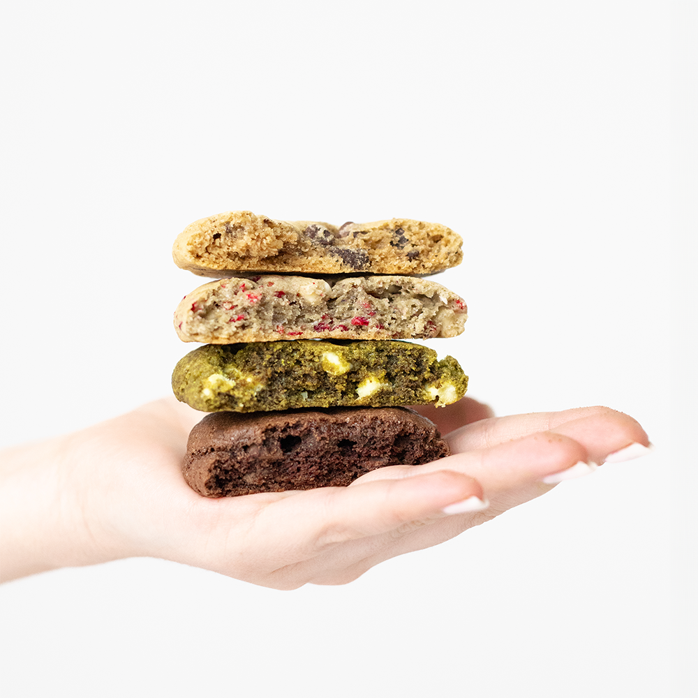 Bake Affair GmbH - Wholesale Cookie Mix - Raspberry cookie baking mix with white chocolate3