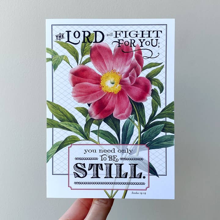 Fight For You Scripture Card for wholesale by The Happy Envelope