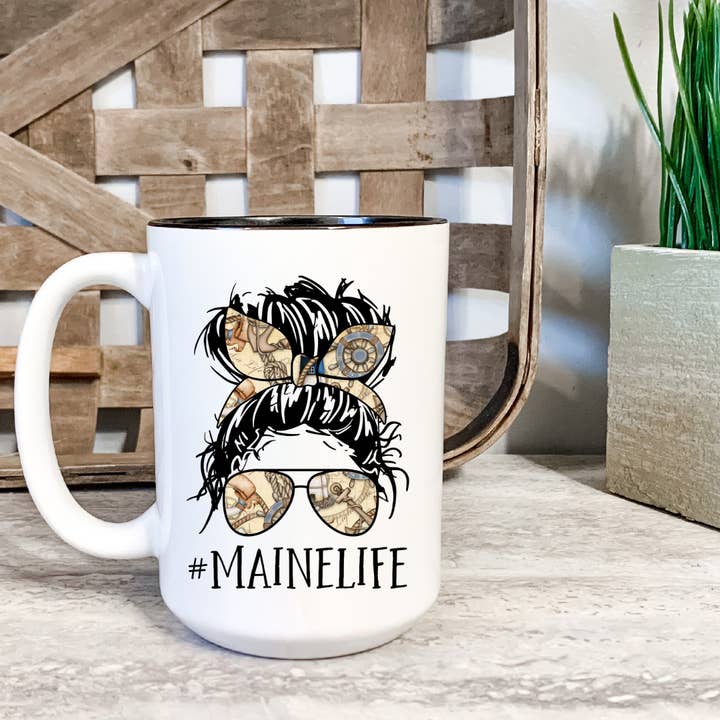Maine Life Mug for wholesale by Nessa & Kenna Boutique