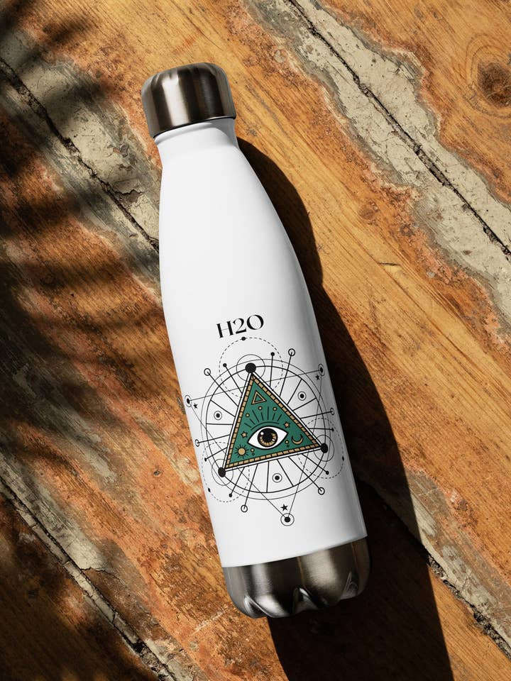 H2O High - Stainless Steel Water Bottle for wholesale by Casa Plant Club