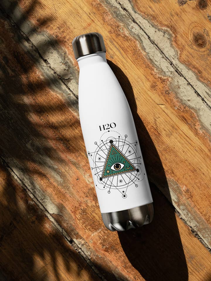 H2O High - Stainless Steel Water Bottle for wholesale by Casa Plant Club