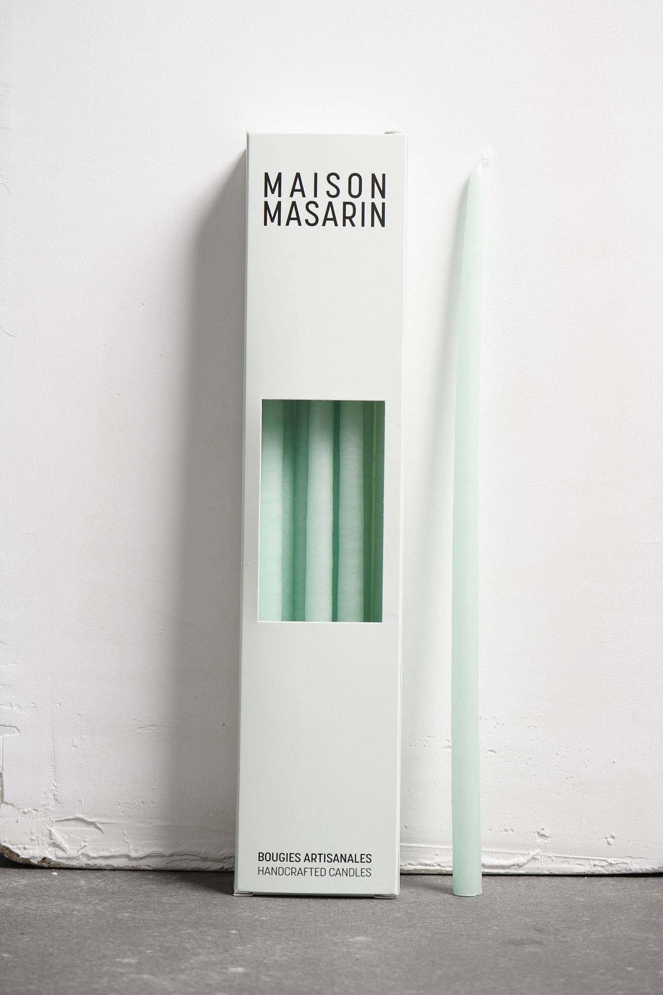 Maison Masarin – Vela/castiçal cónico por atacado – Velas artesanais francesas de florista - pacote com 1026