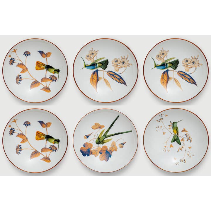 Conjunto Monteverde de 6 pratos fundos em porcelana (Cópia) por atacado de Vito Nesta Grand Tour