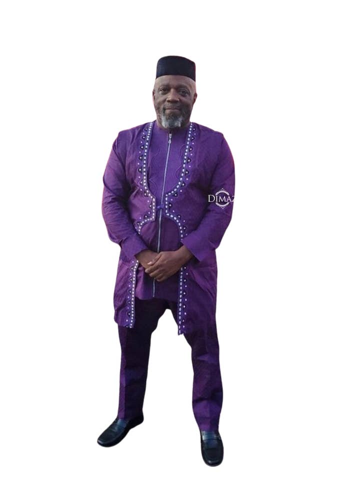 Zeus Men's 3 Piece Made-to-Order Suit Set for wholesale by Dimaz