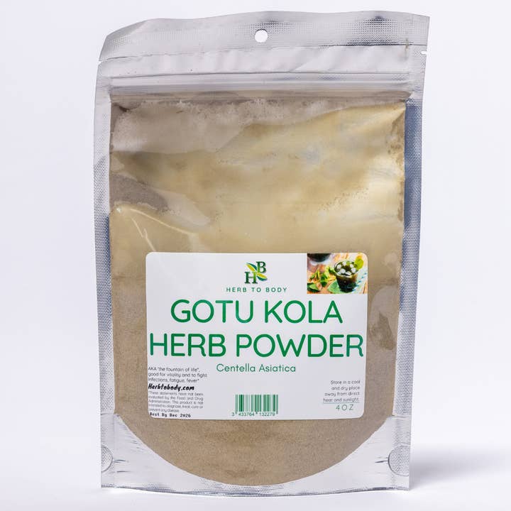 Herb To Body - Wholesale Herbs - Gotu Kola Herb Powder