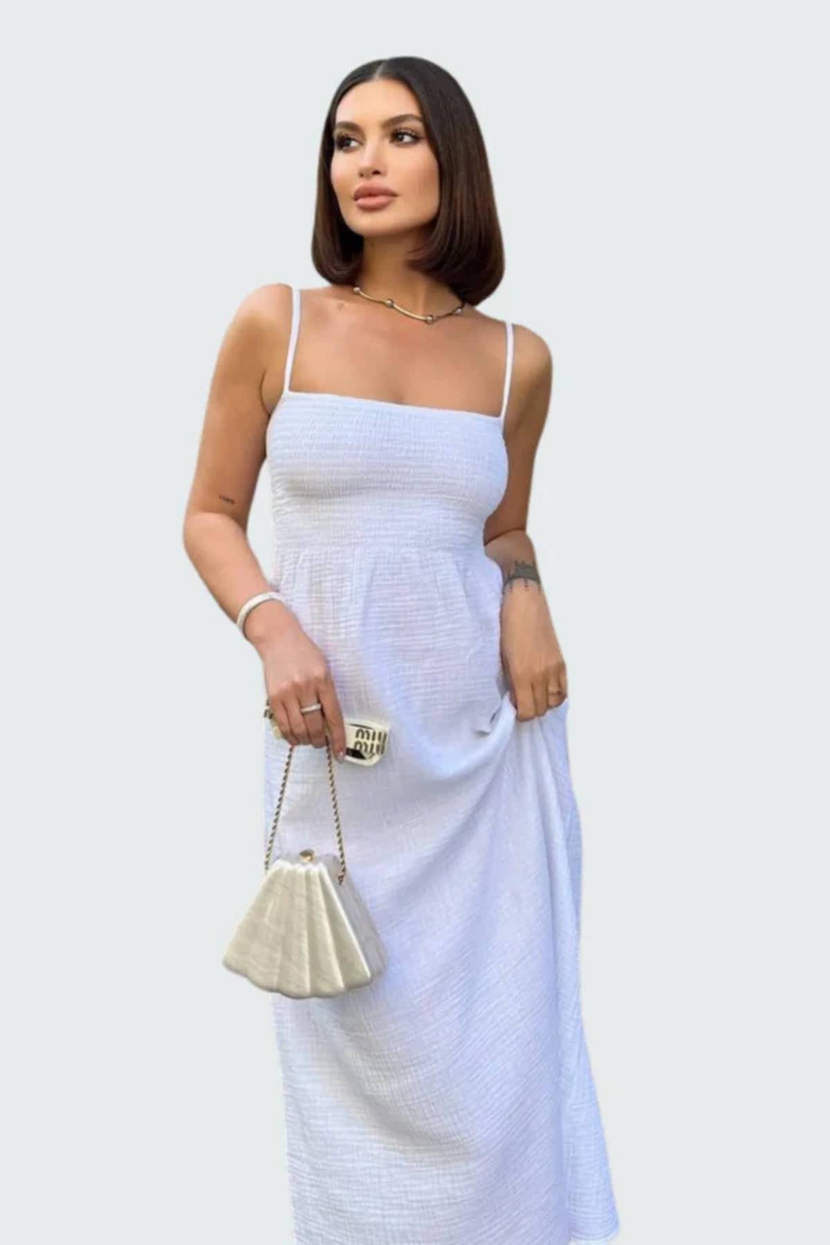 My 9Teen - Wholesale Dress - Women's - Tank Muslin Dress6