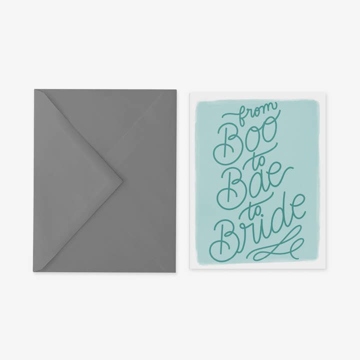 Boo Bae Bride for wholesale by Posterity Paper