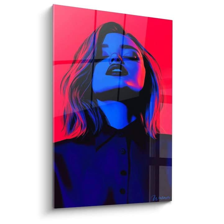 Tabel inspireret af La Dame en bleu af Jean-Baptiste-Camille Corot nr. 2 – Hyldest til berømt kunstner for engroshandel hos Walensky