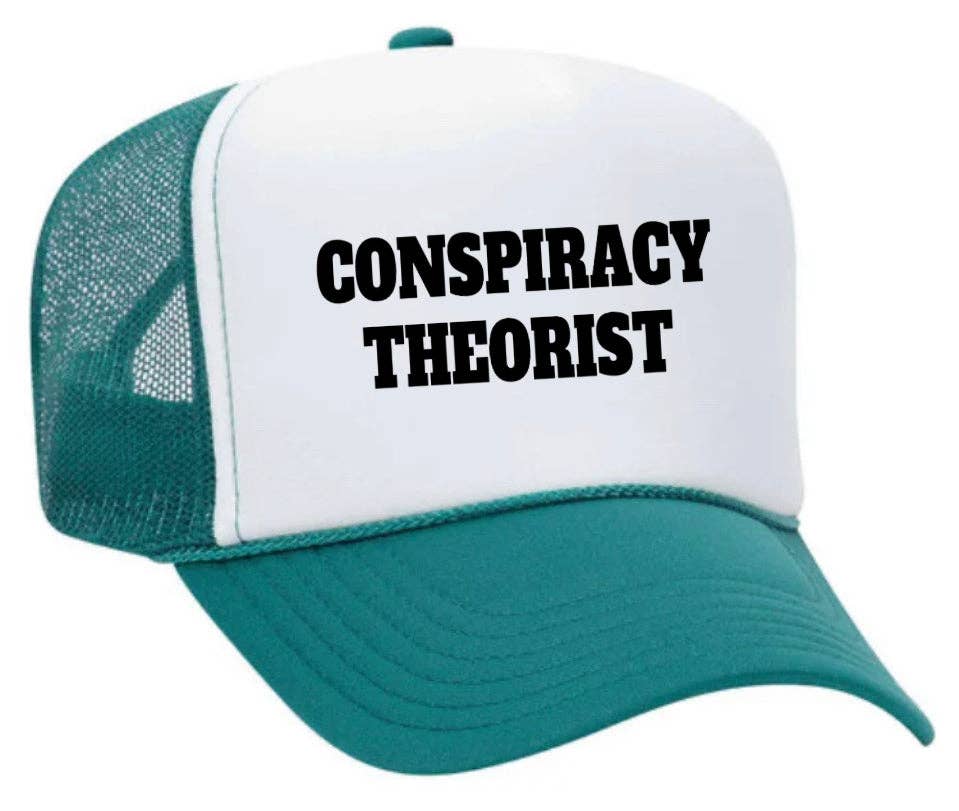 Inappropriate Trucker Hats - Wholesale Trucker Hat - Women's - Conspiracy Theorist Trucker Hat24