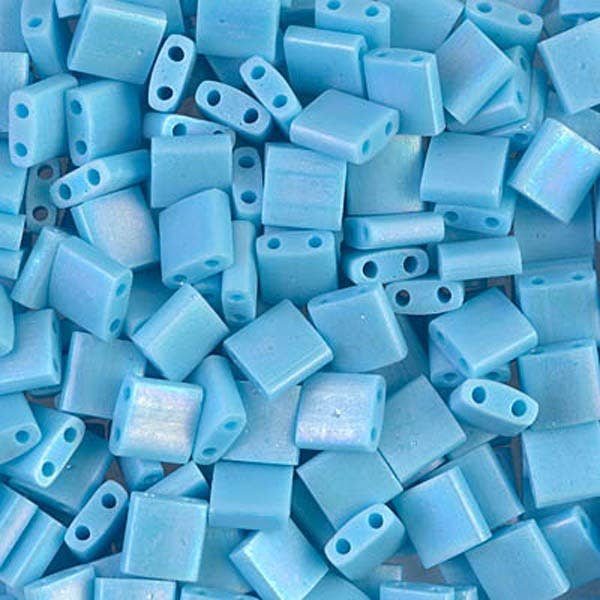 Fais-le toi-même – wholesale Beads – 5g Miyuki Tile Opaque Turquoise Blue TL-413FR