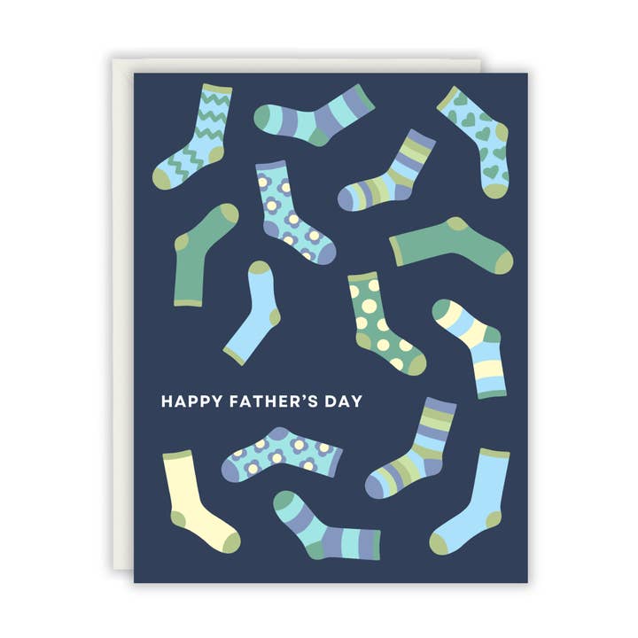Happy Father's Day Sock Greeting Card and other Purchase Wholesale fathers day socks. Free Returns & Net 60 Terms on Faire trending on Faire.