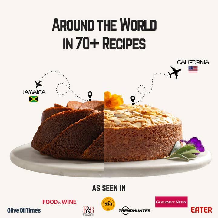 Flour & Olive - Wholesale Cake Mix - Wholesale Ginger Olive Oil Cake Mix (sofi-Gold Finalist)3