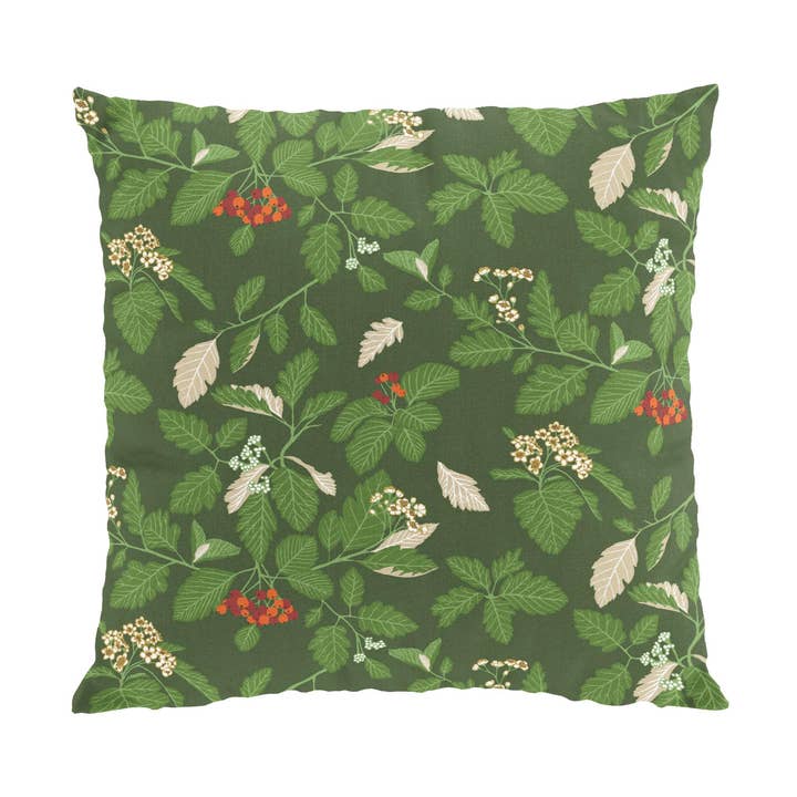 Housse de Coussin Vert Chêne pour la vente par Arvidssons Textil