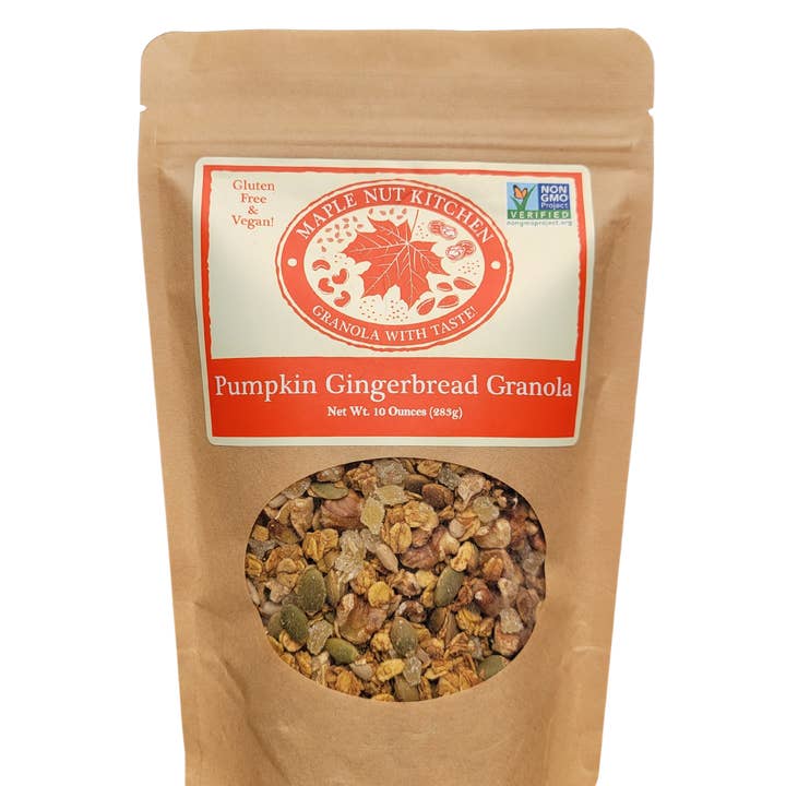 Maple Nut Kitchen - Wholesale Granola - Pumpkin Gingerbread Granola1