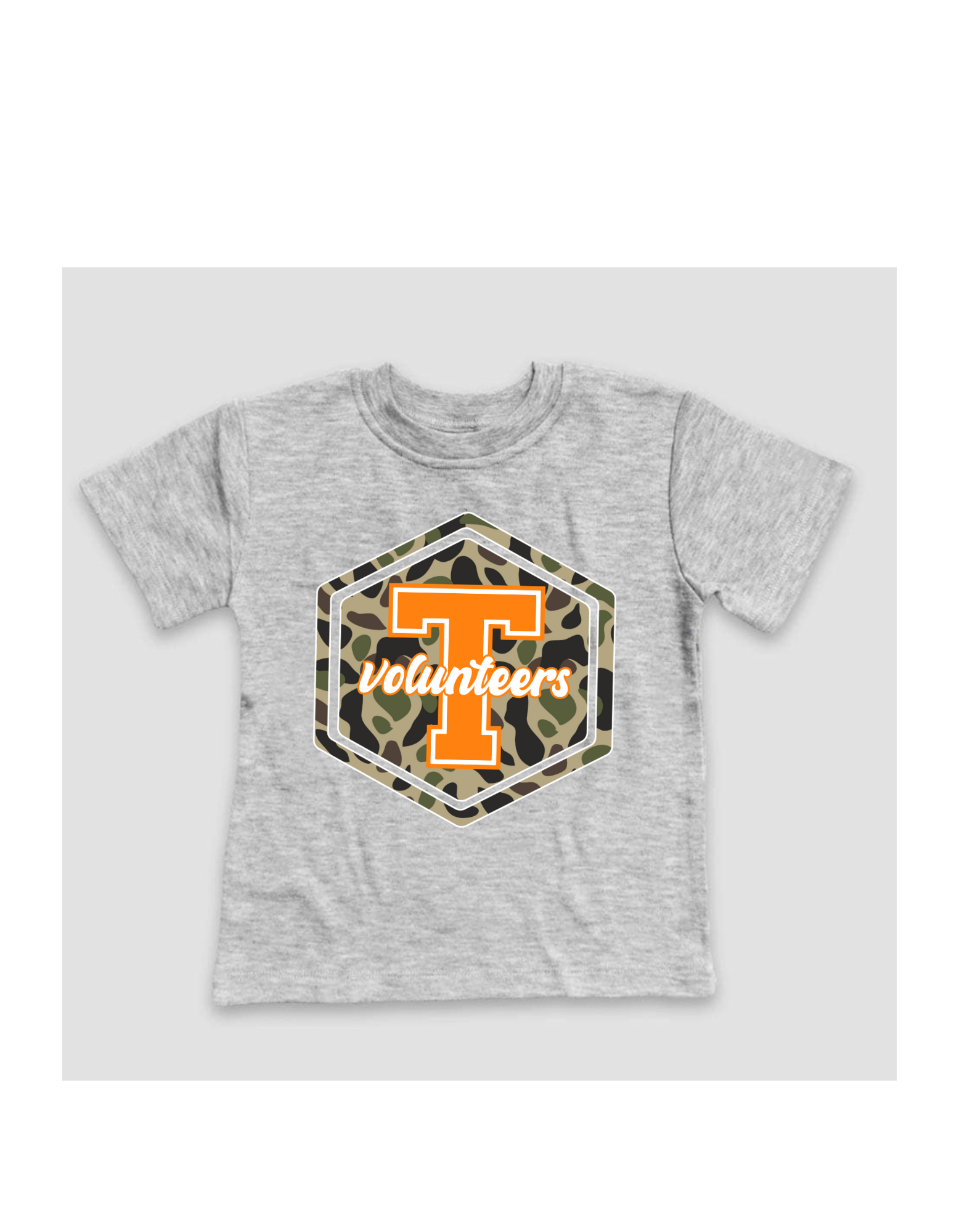 Tiny trendz teez - Wholesale Screen Printed T-Shirt - Kids - Tennessee camo kids shirt 2