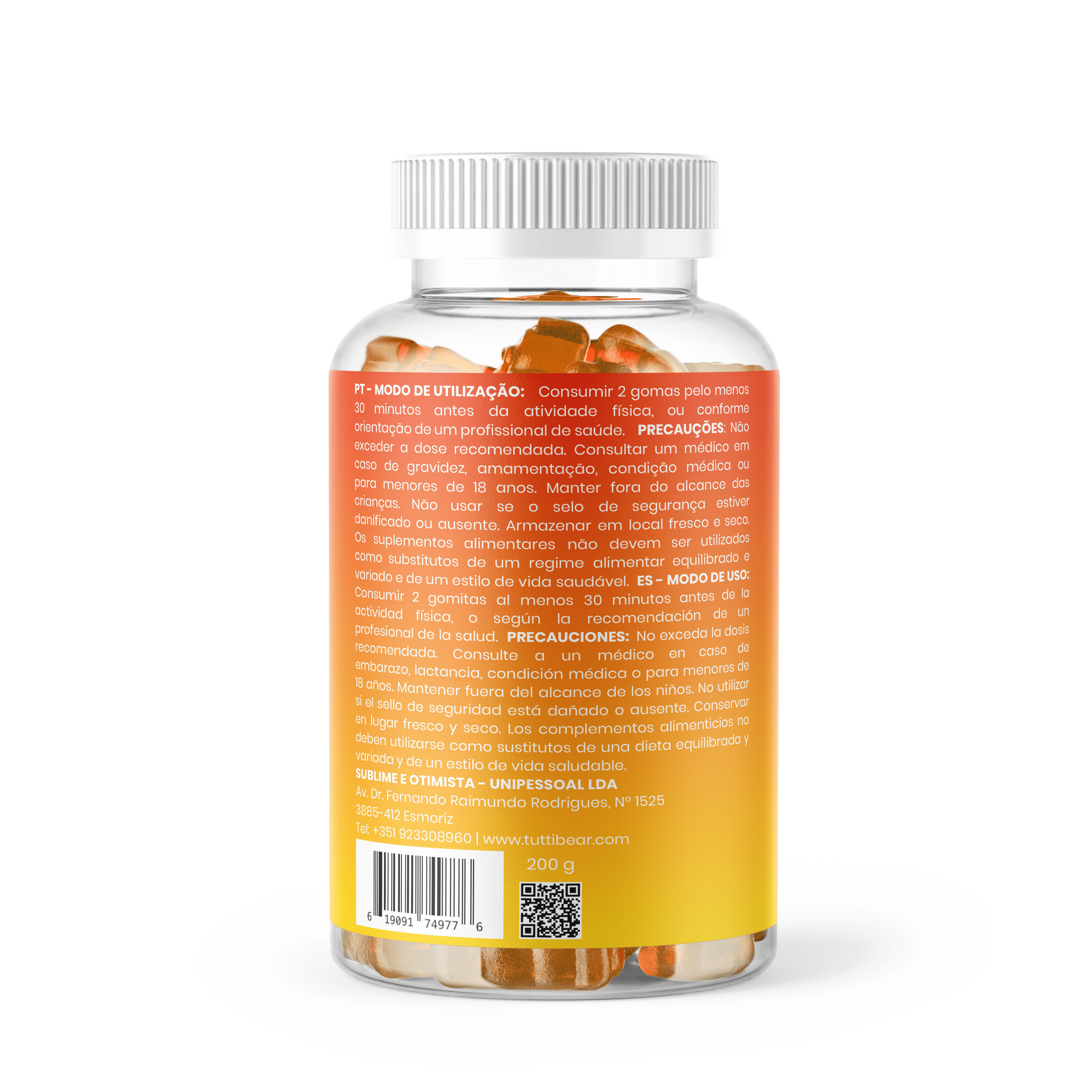 TUTTI BEAR - Wholesale Oral Supplement/Vitamin - L-Carnitine Gummies2