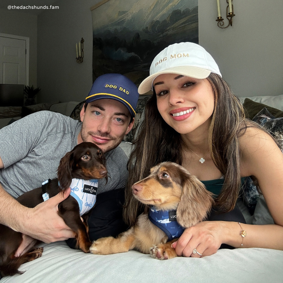 Lucy & Co. - Wholesale Baseball Cap - Women's - Ivory Dog Mom Hat2