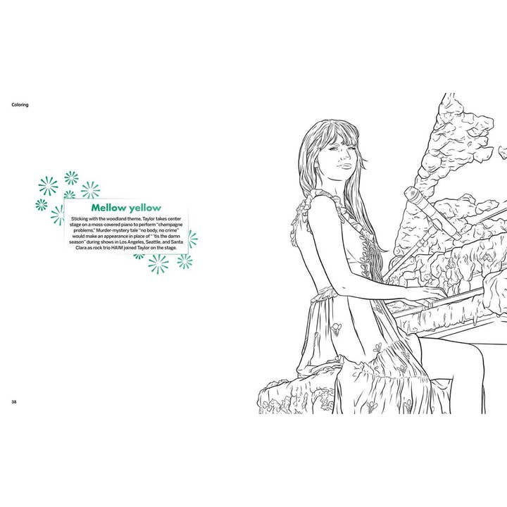 Simon & Schuster - Wholesale Coloring & Activity Book - Adult - Taylor Swift Coloring & Activity Book: Tour Edition by Editors of Thunder Bay Press9