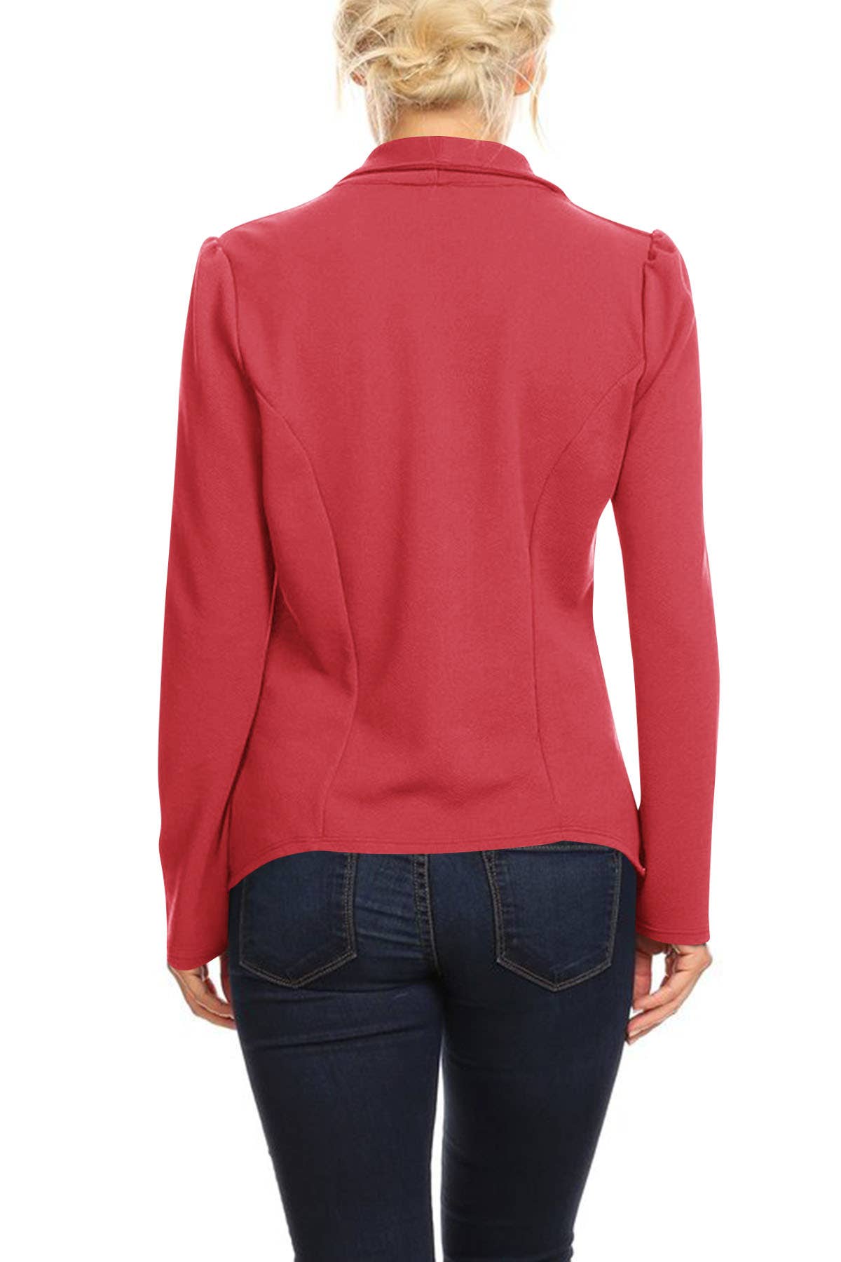 MOA COLLECTION - Wholesale Blazer - Women's - Women's Casual Office Work Basic Blazer Jacket S-3XL38