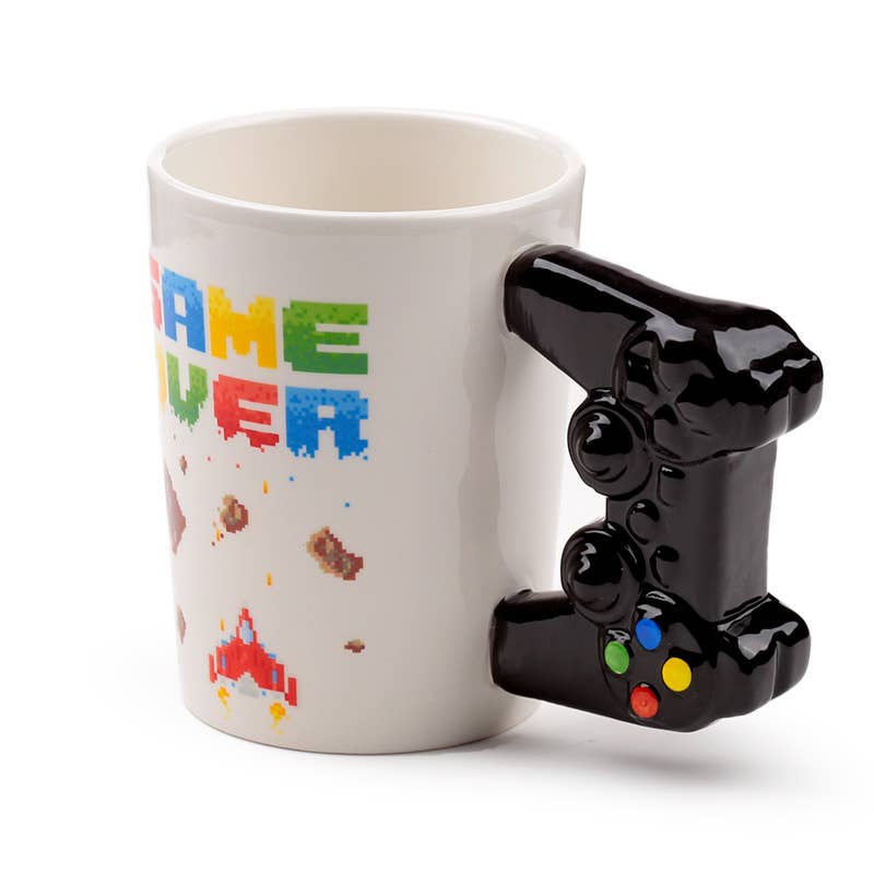 Puckator EU - Wholesale Koffiemok - Game Over met Pixel Sticker Mok met keramische handgreep3