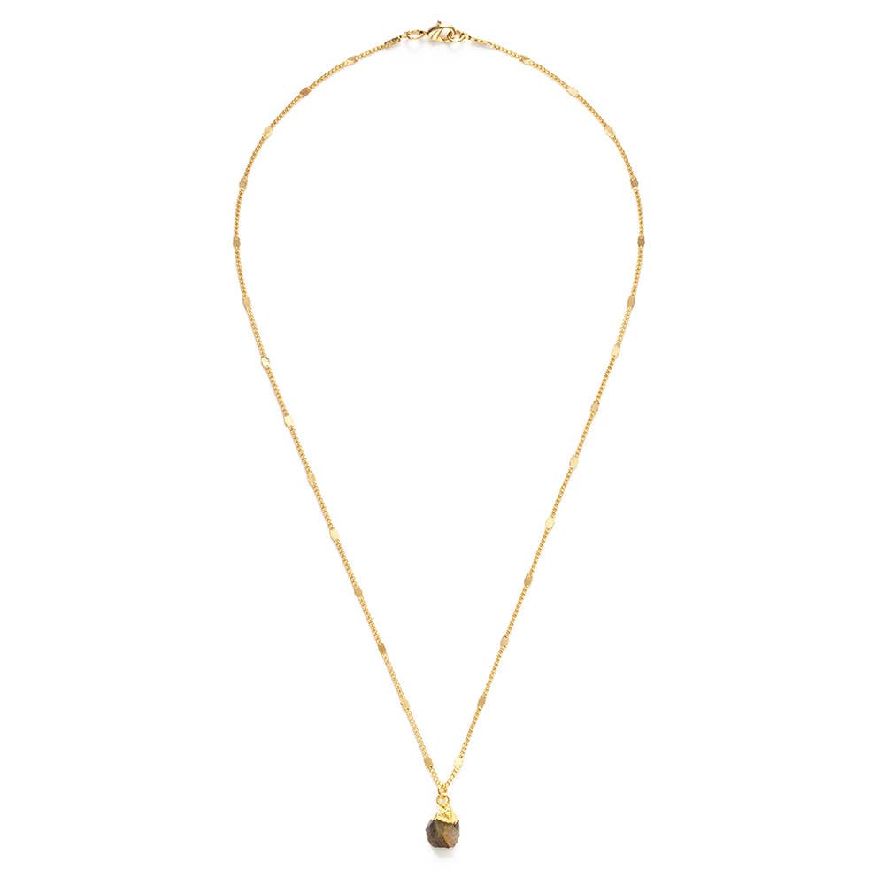 Amano Studio – wholesale Pendant/charm necklace – Raw Cut Gemstone Necklaces11