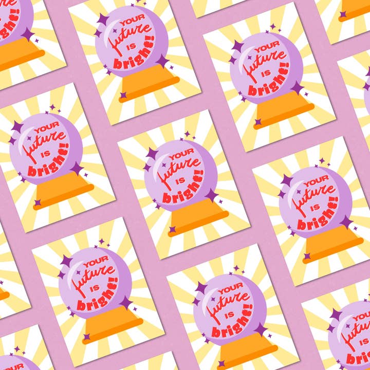 Feira Pop - Wholesale Encouragement Card - Your Future Is Bright Greeting Card