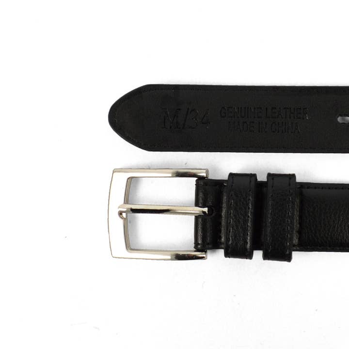 Selini New York - Wholesale Belt - Men's - Genuine Leather Men's Dressy Belt - MGLD18061