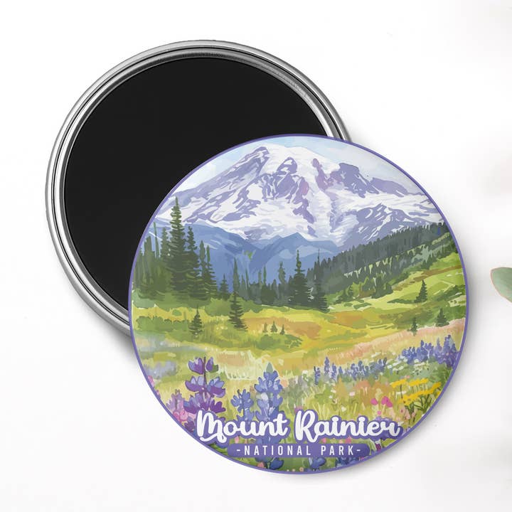 All Things Cherrie - Wholesale Magnet - Mount Rainier National Park Magnet
