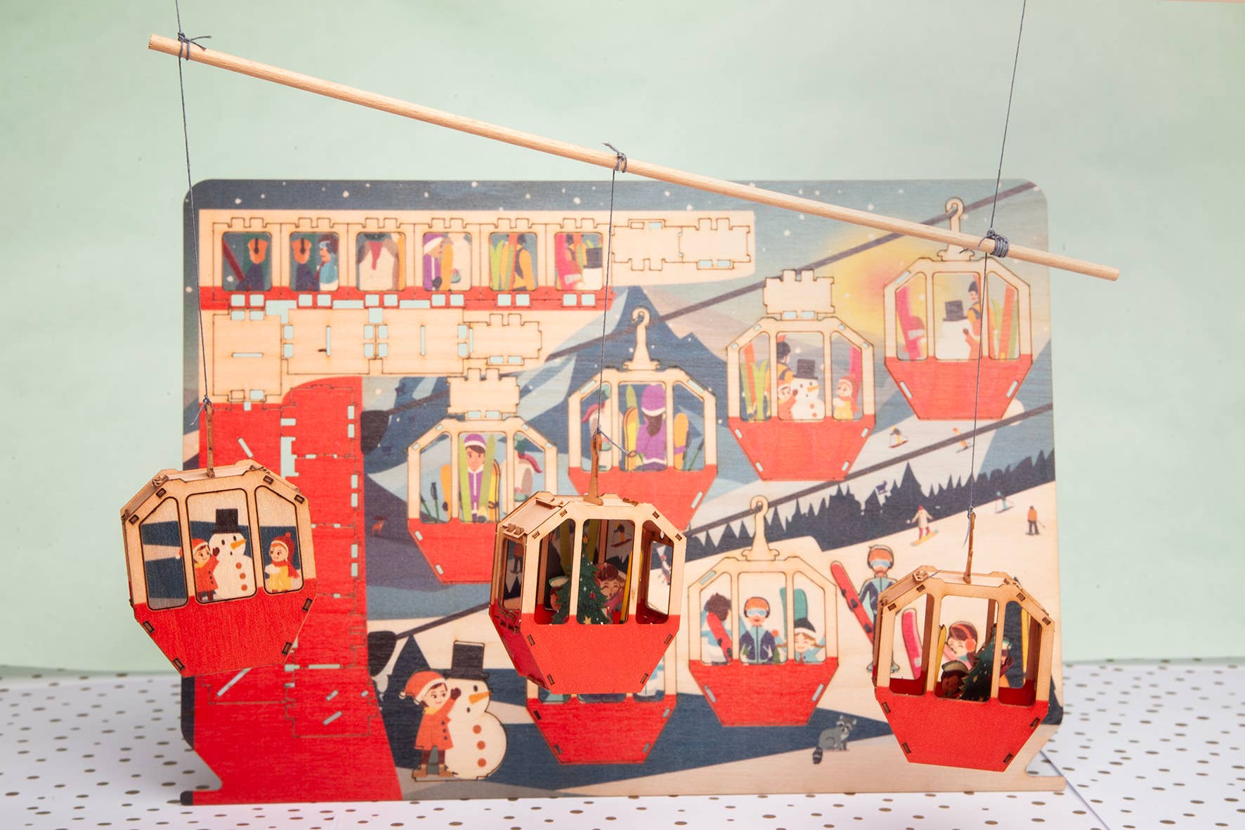 Formes Berlin GbR - Wholesale DIY Craft Kit - Gondola Mobile 3D Craft Sheet2