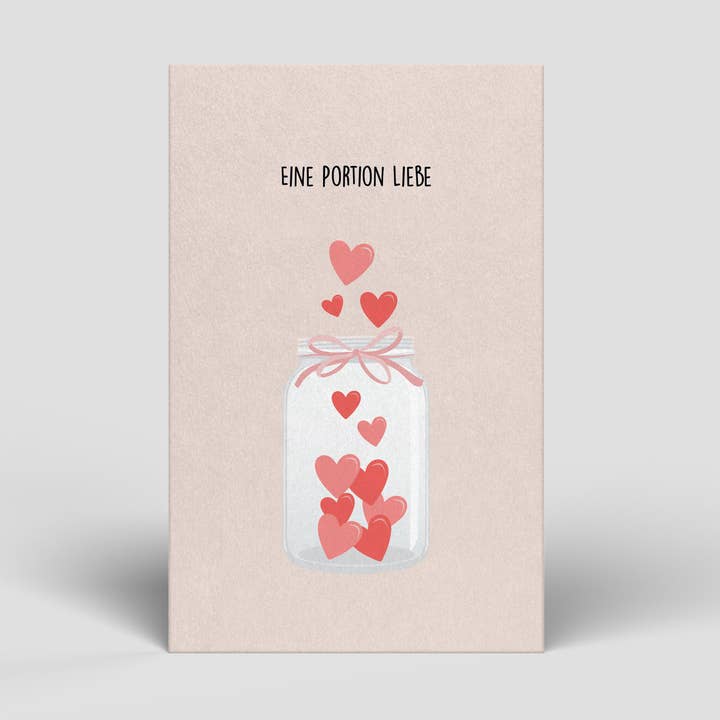 Carte Midi - Portion d'Amour - N° 135 pour la vente par Naturbedacht