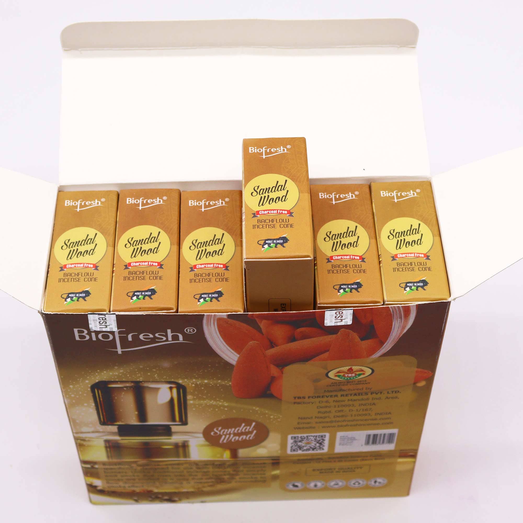 AWGifts Europe - Wholesale Incense - Wholesale Biofresh Backflow Incense Cones
13