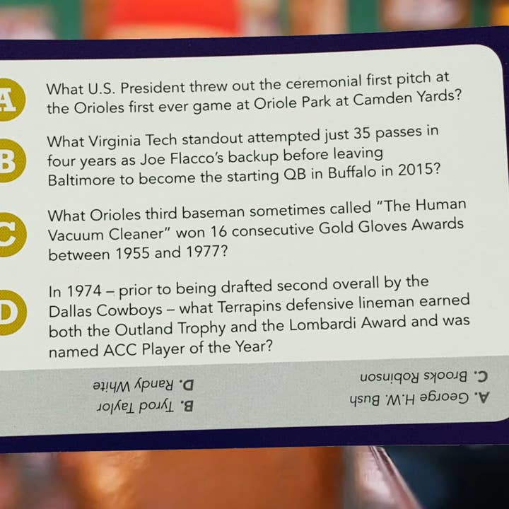 You Gotta Know Games - Wholesale Card Game - You Gotta Know Baltimore - Sports Trivia Game (6)