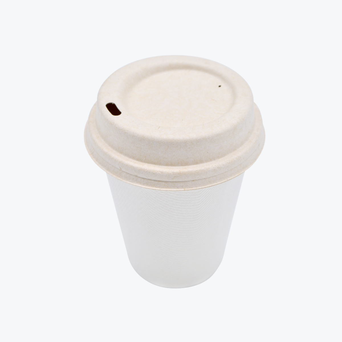 Reharvest - Wholesale Disposable Cup - Disposable 9oz Cups w/ Lids - Biodegradable Cups [1000 pcs]2