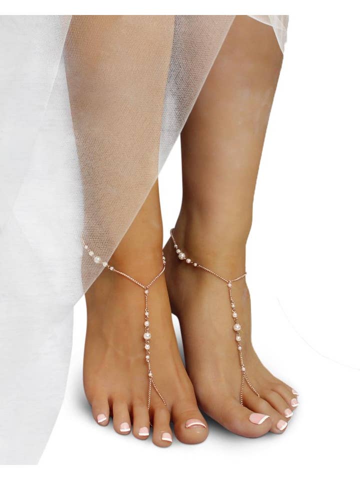 Bare Sandals - Vente Sandales – femme - Sandales pieds nus Tia Gold