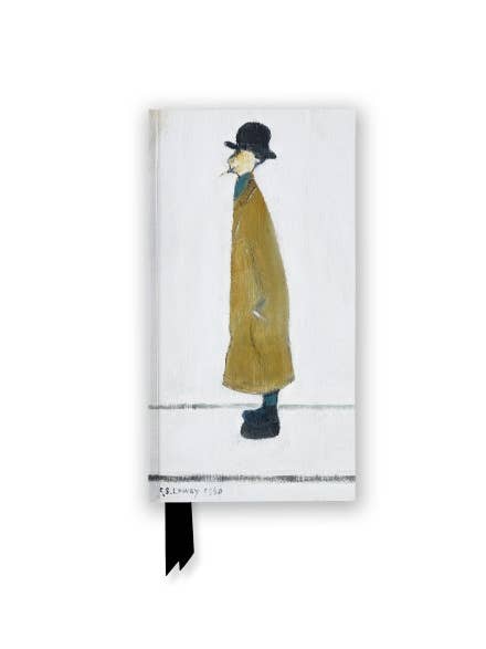 L.S. Lowry : Homme regardant quelque chose Journal Slimline pour la vente par Texas Bookman