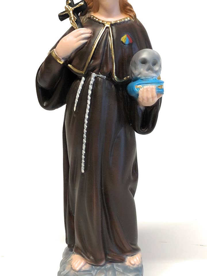 Statue of Saint Rosalia cm. 30 plaster for wholesale by Costa Articoli Religiosi