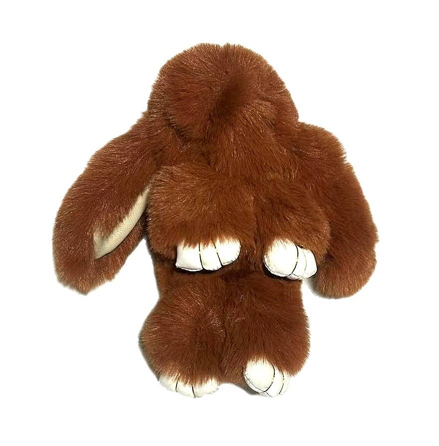 Diacly - Wholesale Keychain - Women's - 5.5 Inches Long Hair Soft Pompom Bunny Keychain0