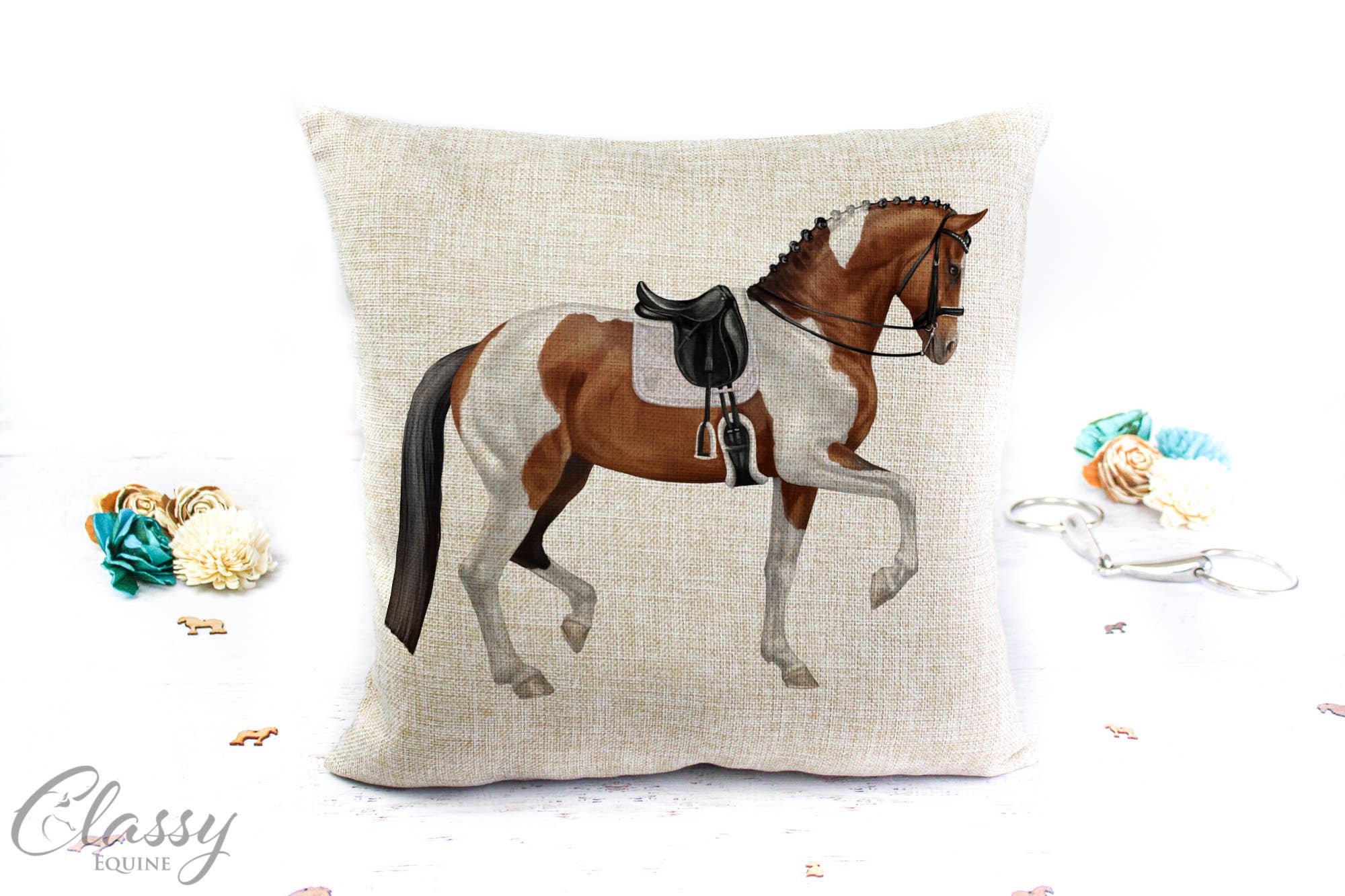 Classy Equine - Vente Housse de coussin - Housse de coussin cheval de dressage - Cadeaux équestres7